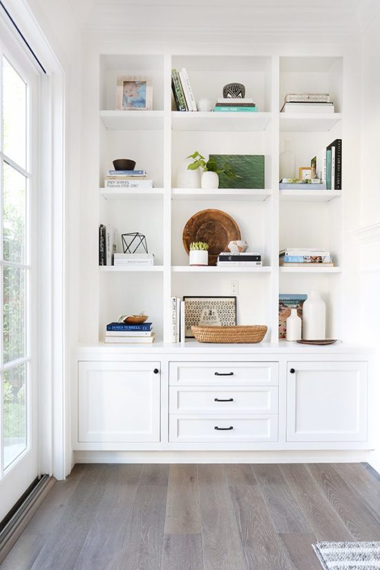 How to Style A Bookcase - Pretty Domesticated