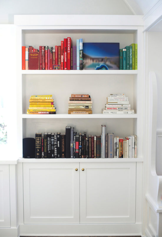 How to Style A Bookcase - Pretty Domesticated