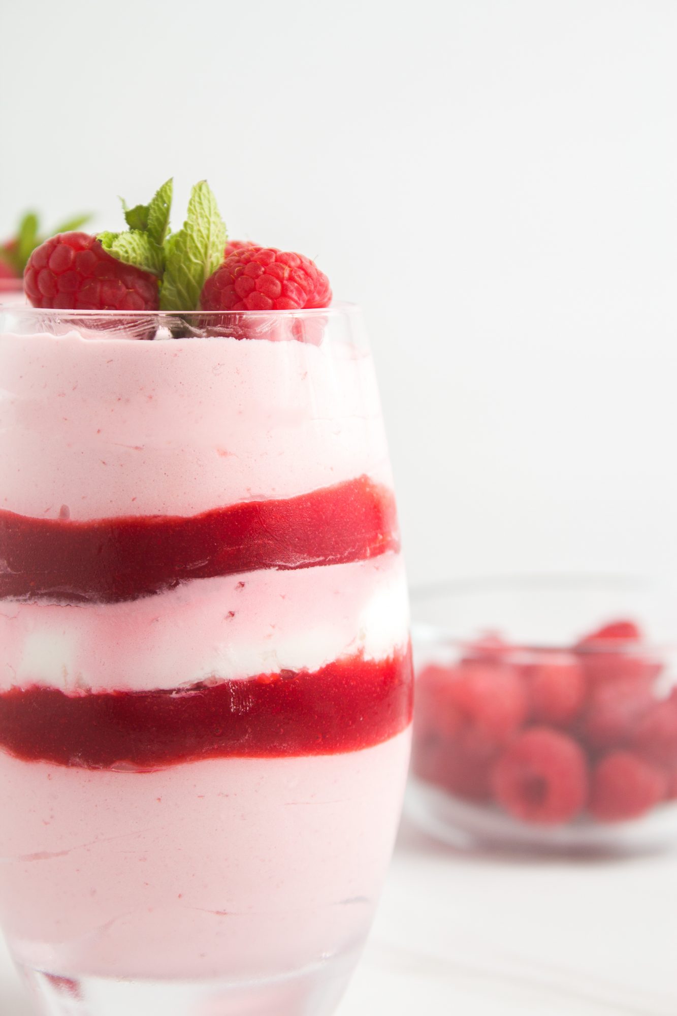 Easy Raspberry Mousse Recipe - Pretty Domesticated