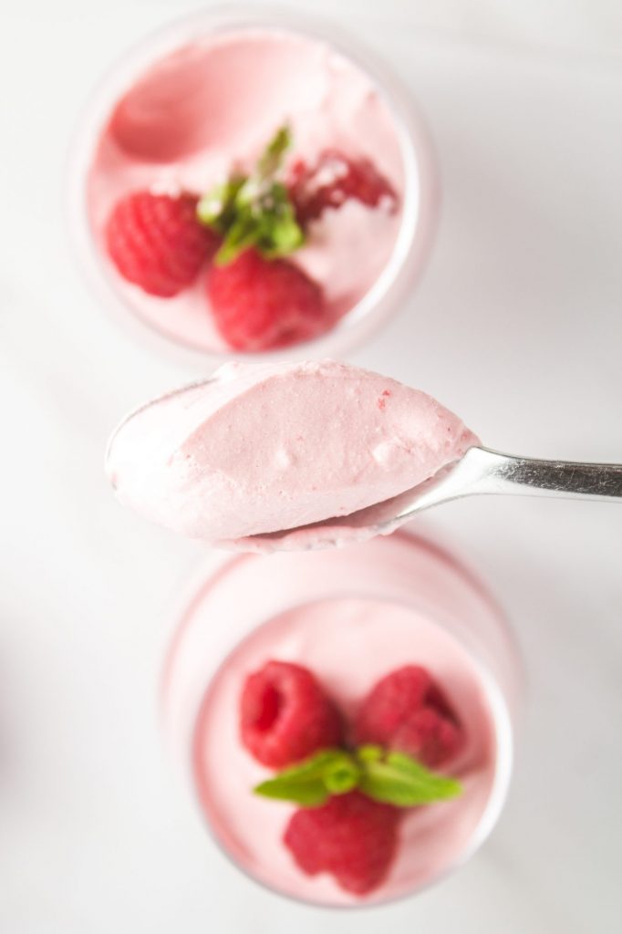 Easy Raspberry Mousse Recipe - Pretty Domesticated