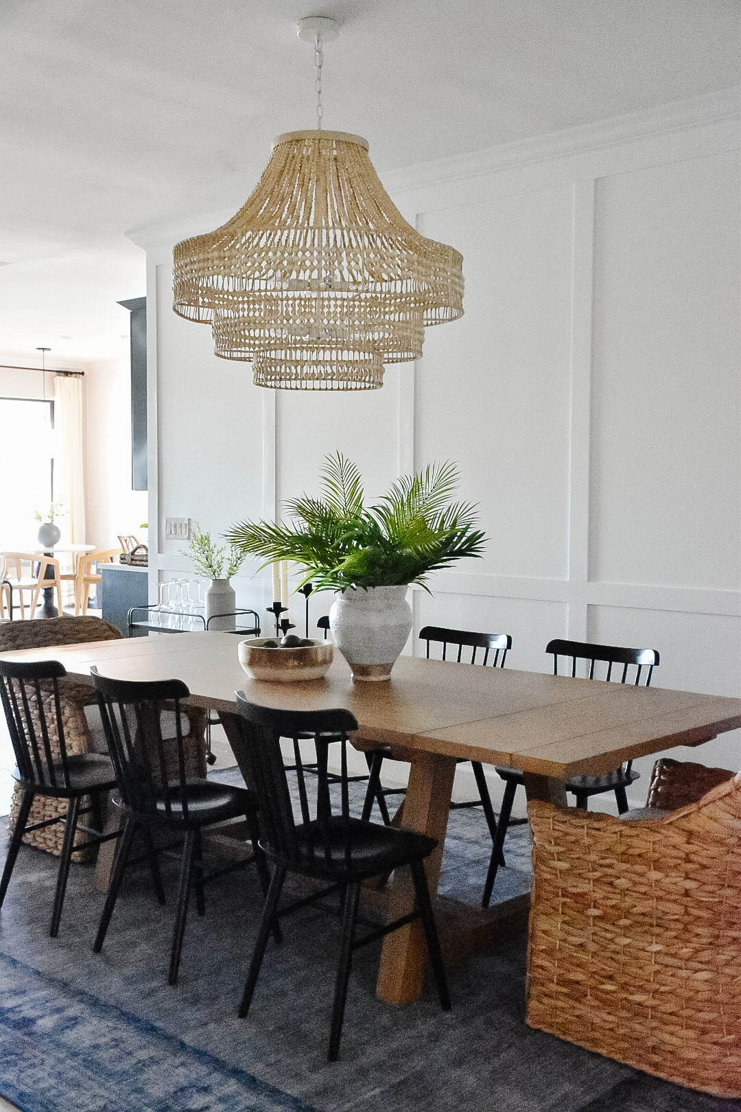 Modern Coastal Dining Room - Pretty Domesticated