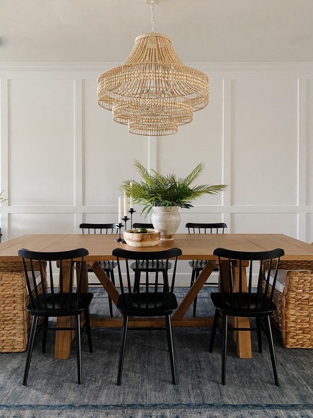 Modern Coastal Dining Room - Pretty Domesticated