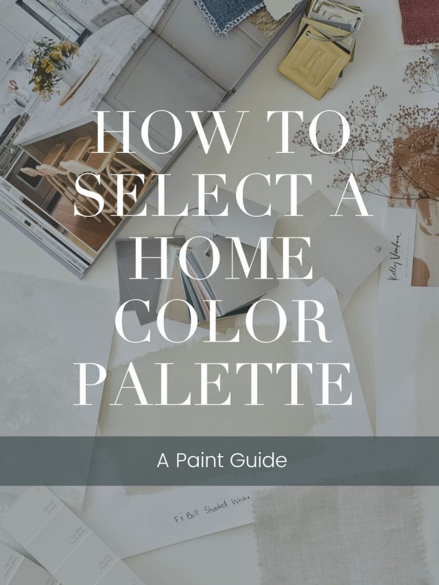 How to Select a Home Color Palette